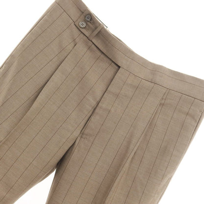 [New] TAGLIATORE Wool Polyester Casual Slacks Pants Dark Beige [Size 48] [BEI] [A/W] [Condition Rank N] [Men&