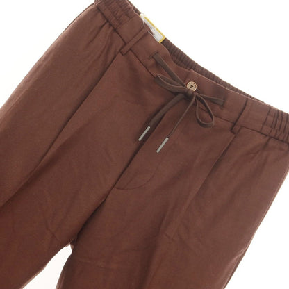 [New] TAGLIATORE Wool Easy Casual Slacks Pants
 Brown [Size 48] [BRW] [A/W] [Condition Rank N] [Men&