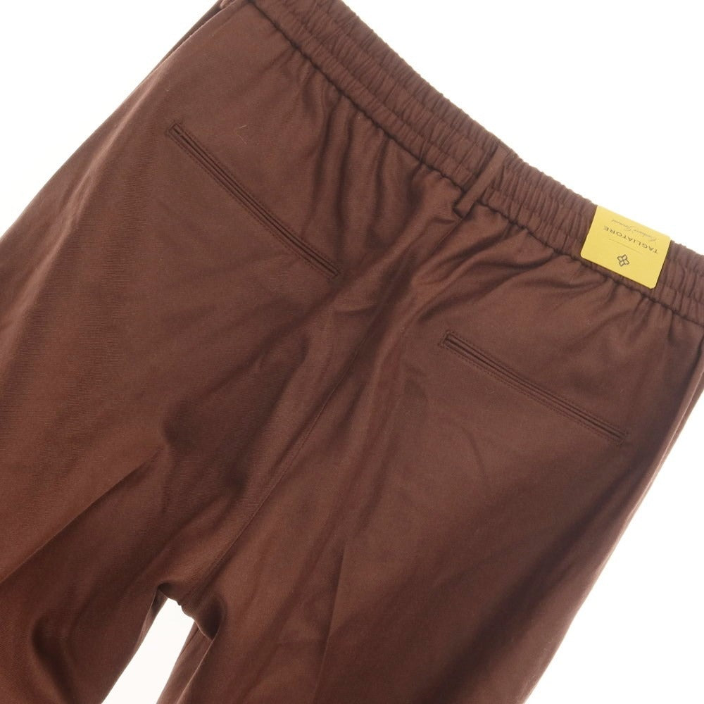 [New] TAGLIATORE Wool Easy Casual Slacks Pants
 Brown [Size 48] [BRW] [A/W] [Condition Rank N] [Men&