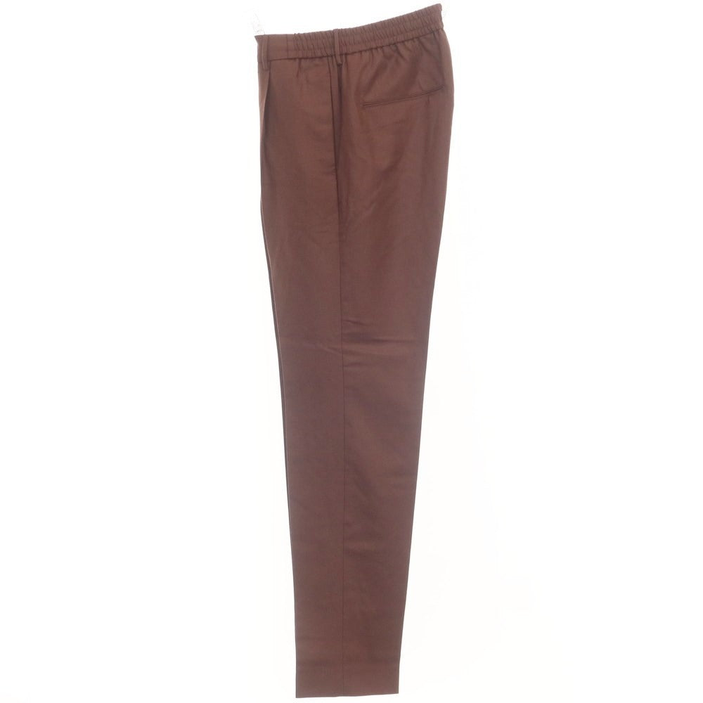 [New] TAGLIATORE Wool Easy Casual Slacks Pants
 Brown [Size 48] [BRW] [A/W] [Condition Rank N] [Men&