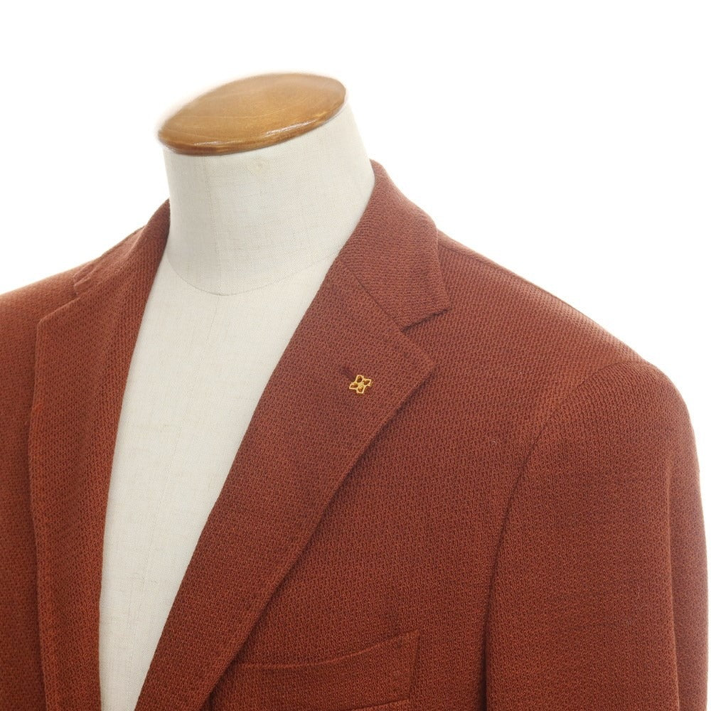 [New] TAGLIATORE Cotton 2B Casual Jacket
 Brown [Size 48] [BRW] [S/S] [Condition Rank N] [Men&