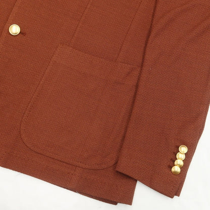 [New] TAGLIATORE Cotton 2B Casual Jacket
 Brown [Size 48] [BRW] [S/S] [Condition Rank N] [Men&