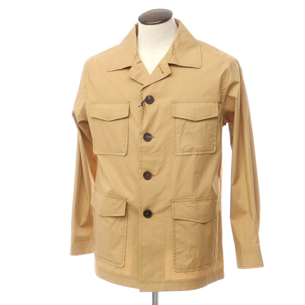 [New] TAGLIATORE Cotton Safari Jacket Military Jacket
 Beige [Size 48] [BEI] [S/S] [Condition Rank N] [Men&