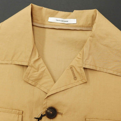 [New] TAGLIATORE Cotton Safari Jacket Military Jacket
 Beige [Size 48] [BEI] [S/S] [Condition Rank N] [Men&