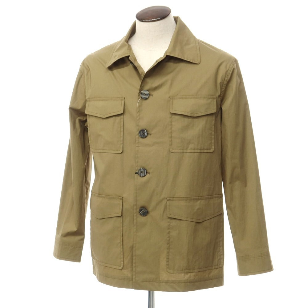 [New Outlet] TAGLIATORE Cotton Safari Jacket Military Jacket
 Olive khaki [Size 48] [KAK] [S/S] [Condition rank N-] [Men&