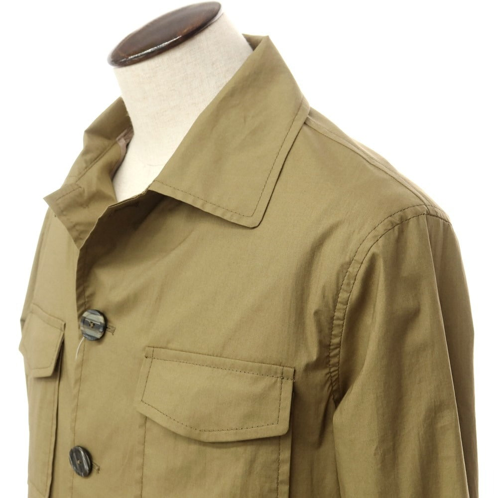 [New Outlet] TAGLIATORE Cotton Safari Jacket Military Jacket
 Olive khaki [Size 48] [KAK] [S/S] [Condition rank N-] [Men&