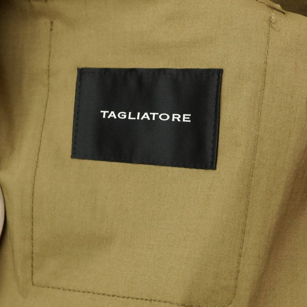 [New Outlet] TAGLIATORE Cotton Safari Jacket Military Jacket
 Olive khaki [Size 48] [KAK] [S/S] [Condition rank N-] [Men&