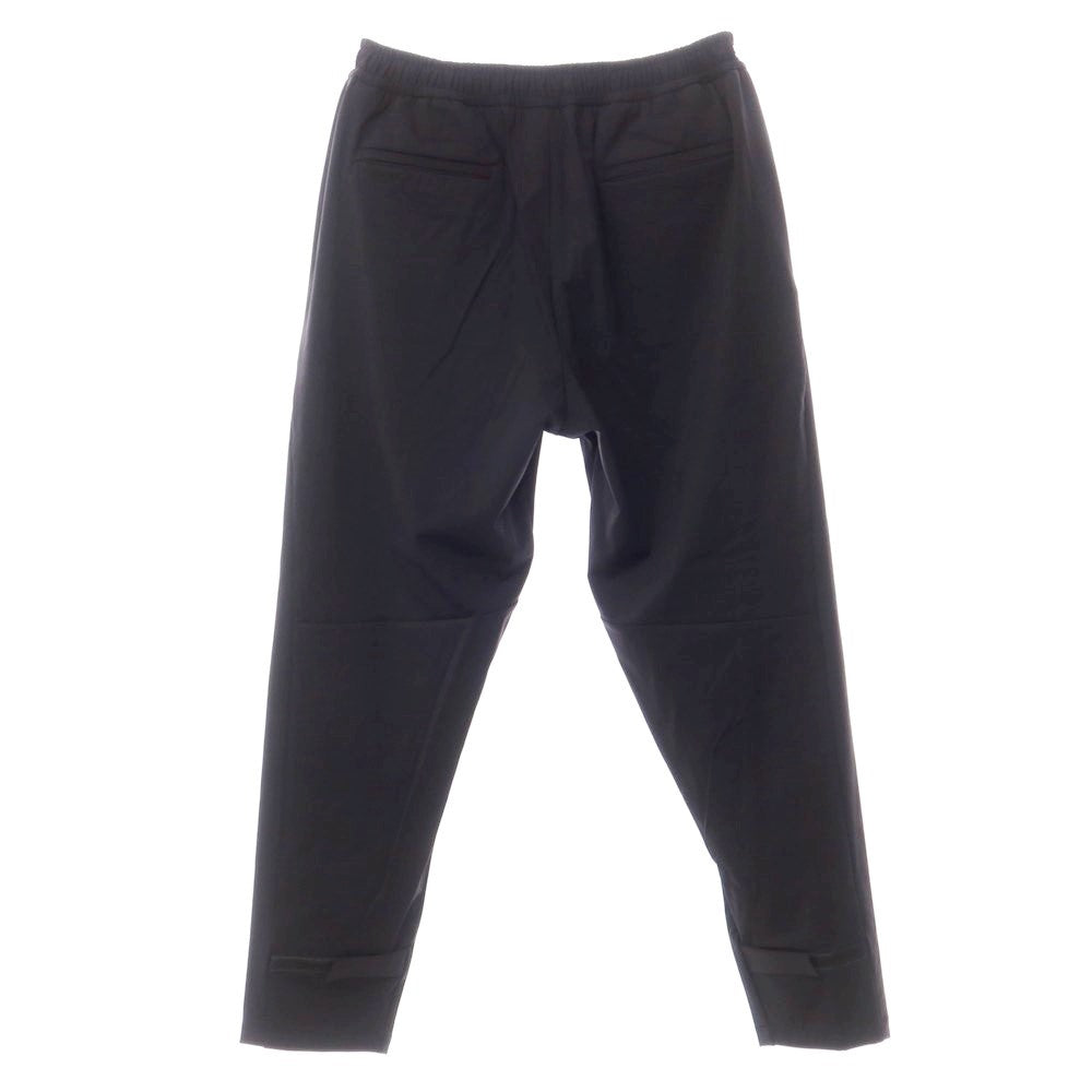 [New] Tagliatore TAGLIATORE Stretch Nylon Easy Pants Black [50] [Condition Rank N] [Men&