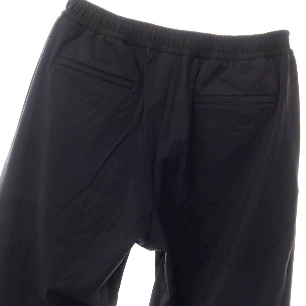 [New] Tagliatore TAGLIATORE Stretch Nylon Easy Pants Black [50] [Condition Rank N] [Men&