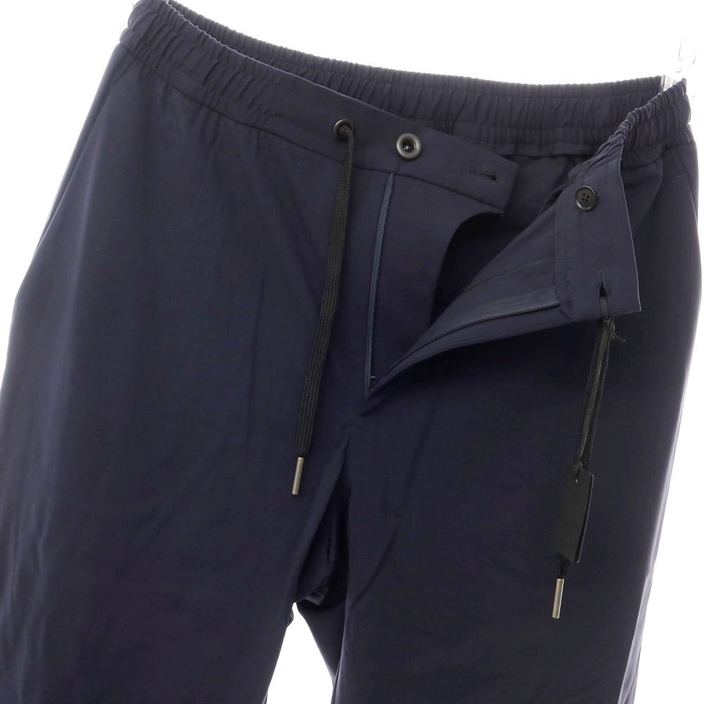 [New] TAGLIATORE Stretch Nylon Easy Pants Navy [52] [Condition Rank N] [Men&