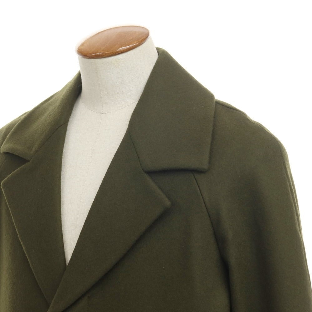[New] PT TORINO Wool Nylon Chesterfield Coat
 Olive [Size 46] [GRN] [A/W] [Condition Rank N] [Men&