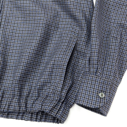 [New] PT TORINO Wool Houndstooth Swing Top Blouson Blue x Gray x Black [Size 39] [BLU] [A/W] [Condition Rank N] [Men&