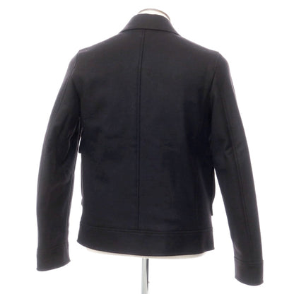 [New Outlet] PT TORINO Melton Wool Nylon Padded Zip-up Blouson Black [Size 48] [BLK] [A/W] [Condition Rank N-] [Men&