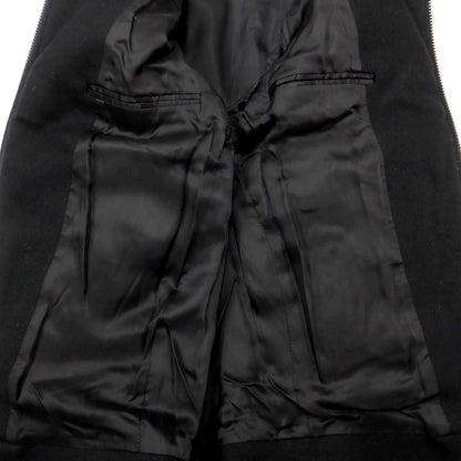 [New Outlet] PT TORINO Melton Wool Nylon Padded Zip-up Blouson Black [Size 48] [BLK] [A/W] [Condition Rank N-] [Men&