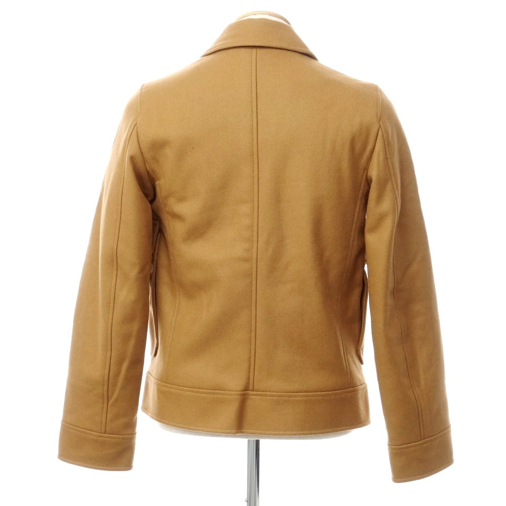 [New Outlet] PT TORINO Melton Wool Nylon Padded Zip-up Blouson Camel [Size 44] [BRW] [A/W] [Condition Rank N-] [Men&