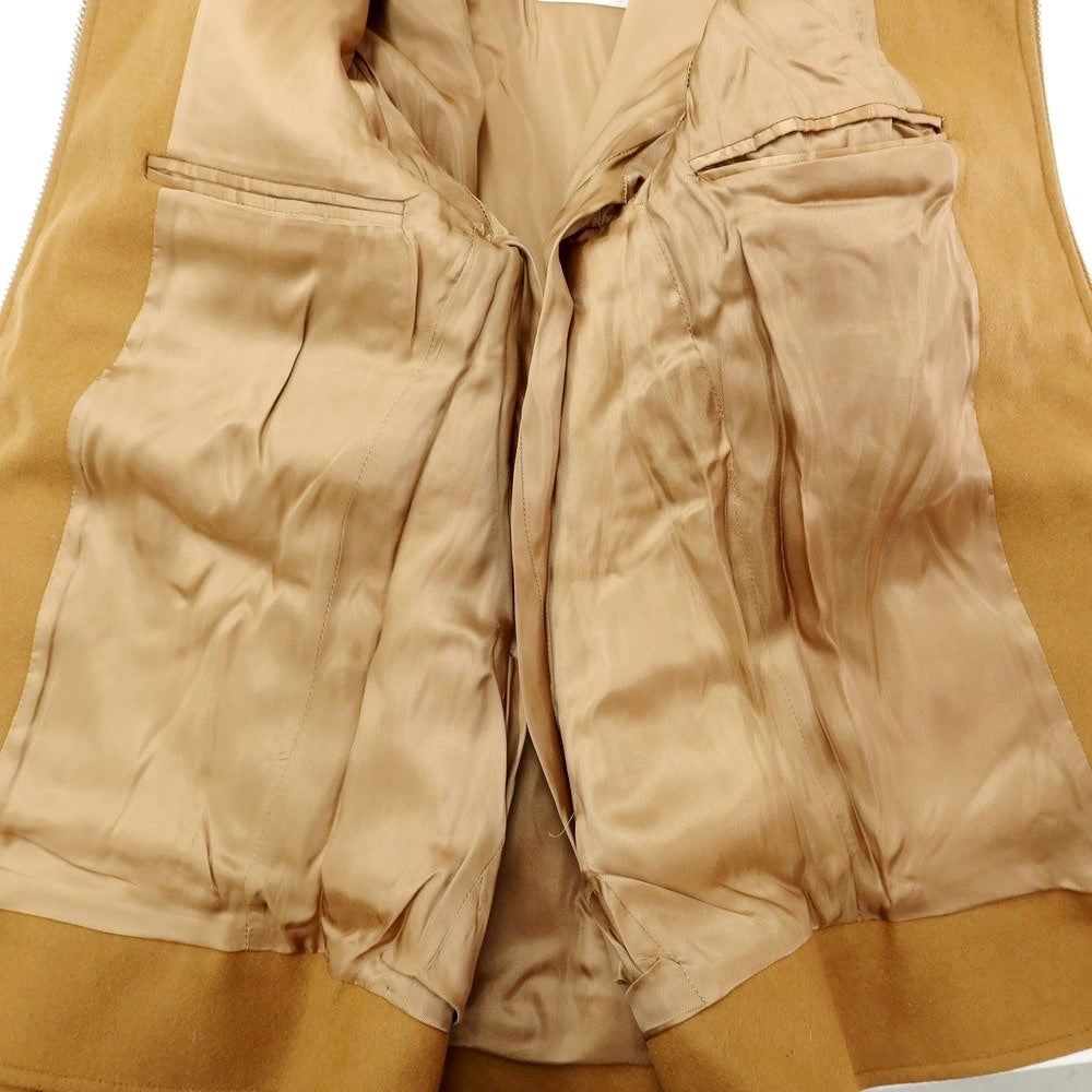 [New Outlet] PT TORINO Melton Wool Nylon Padded Zip-up Blouson Camel [Size 44] [BRW] [A/W] [Condition Rank N-] [Men&