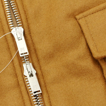 [New Outlet] PT TORINO Melton Wool Nylon Padded Zip-up Blouson Camel [Size 44] [BRW] [A/W] [Condition Rank N-] [Men&
