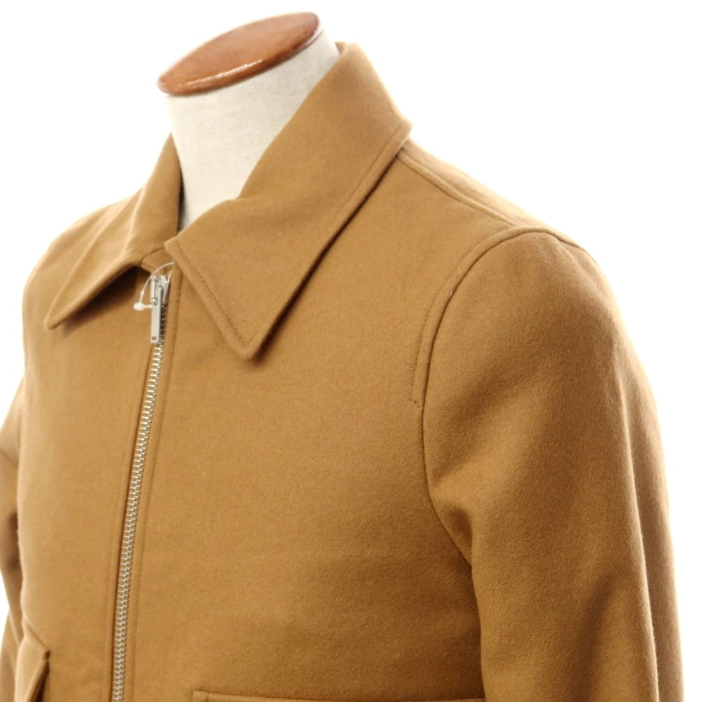 [New Outlet] PT TORINO Melton Wool Nylon Padded Zip-up Blouson Camel [Size 46] [BRW] [A/W] [Condition Rank N-] [Men&