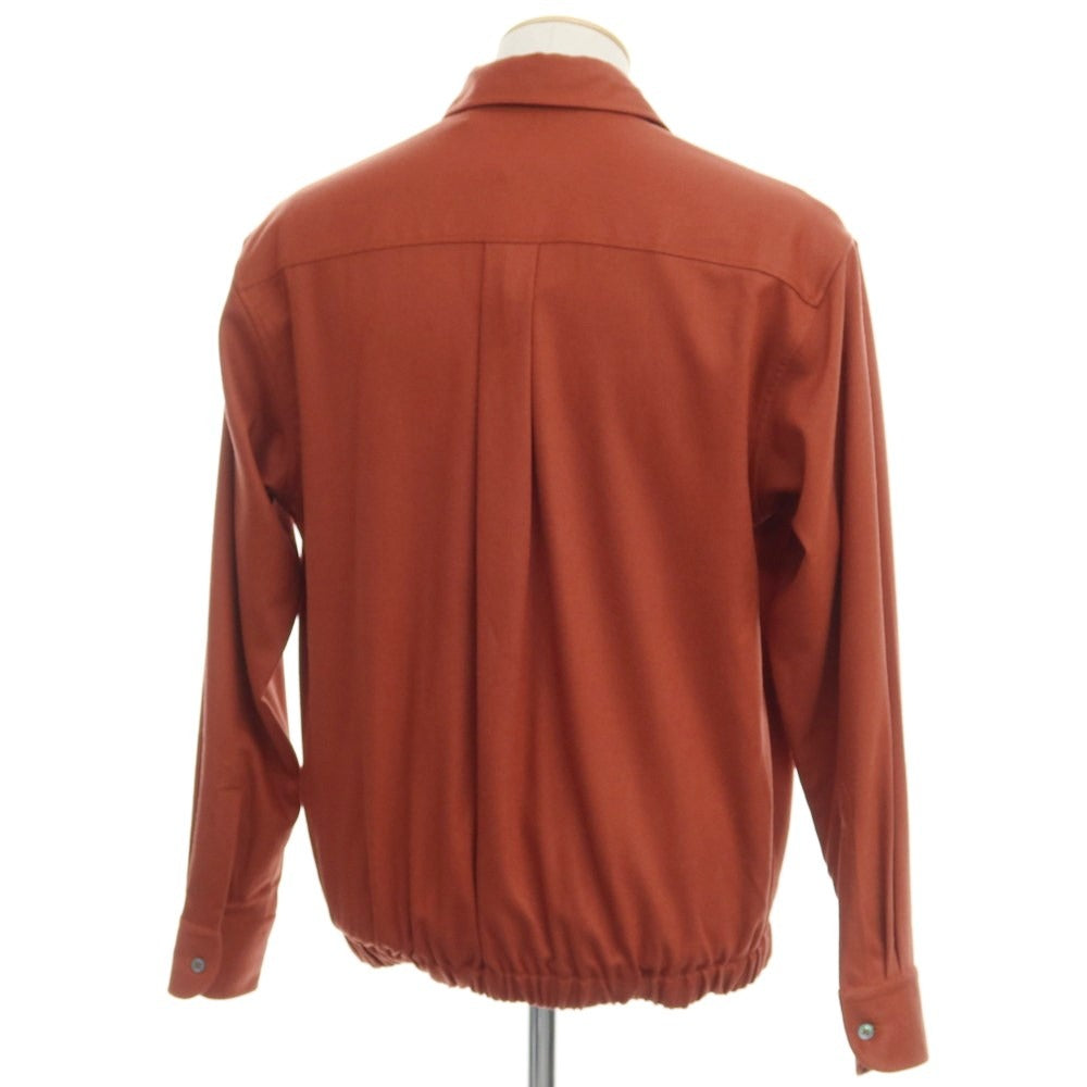 [New] PT TORINO Stretch Wool Swing Top Blouson Terracotta [Size 37] [BRW] [A/W] [Condition Rank N] [Men&