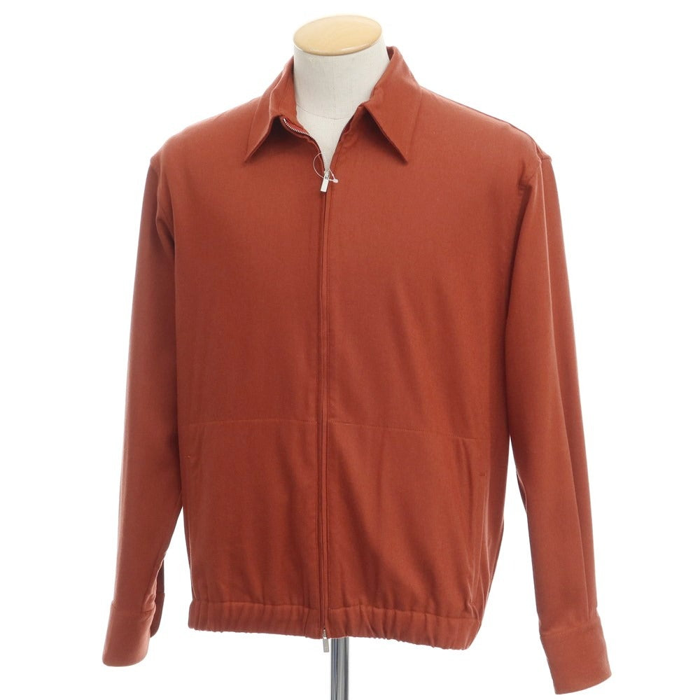 [New] PT TORINO Stretch Wool Swing Top Blouson Terracotta [Size 37] [BRW] [A/W] [Condition Rank N] [Men&