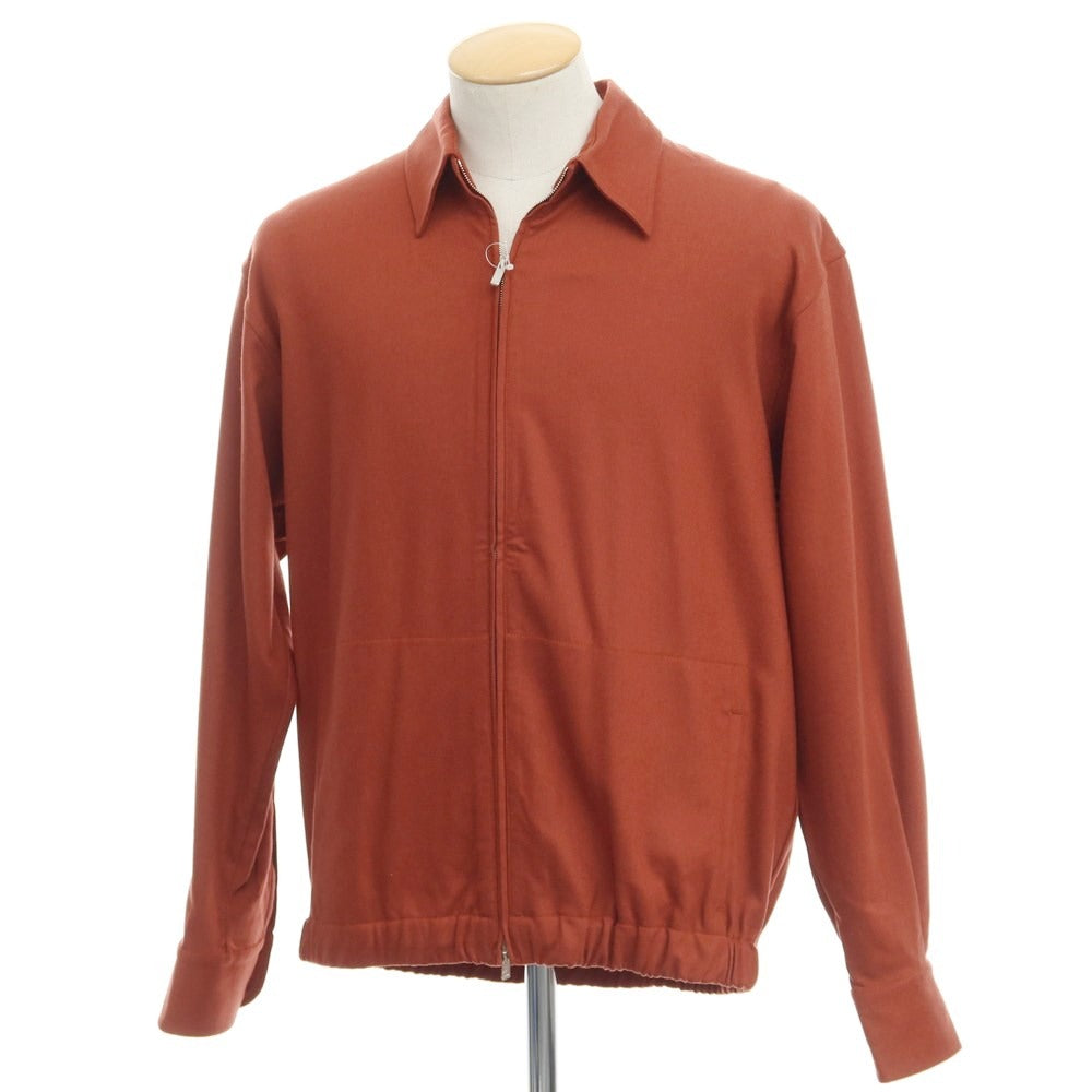 [New] PT TORINO Stretch Wool Swing Top Blouson Terracotta [Size 38] [BRW] [A/W] [Condition Rank N] [Men&