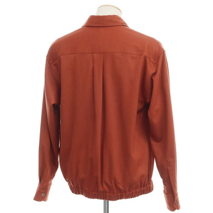 [New] PT TORINO Stretch Wool Swing Top Blouson Terracotta [Size 38] [BRW] [A/W] [Condition Rank N] [Men&