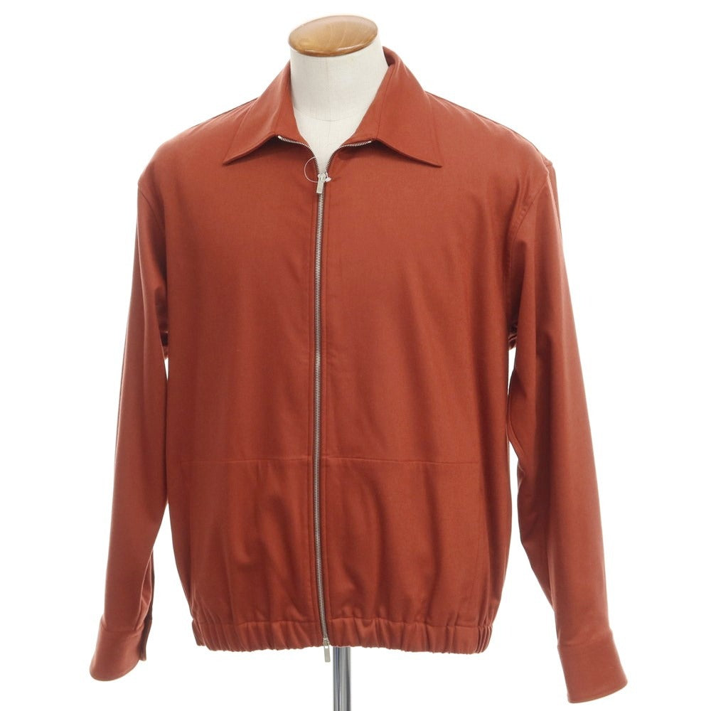 [New Outlet] PT TORINO Stretch Wool Swing Top Blouson Terracotta [Size 39] [BRW] [A/W] [Condition Rank N-] [Men&