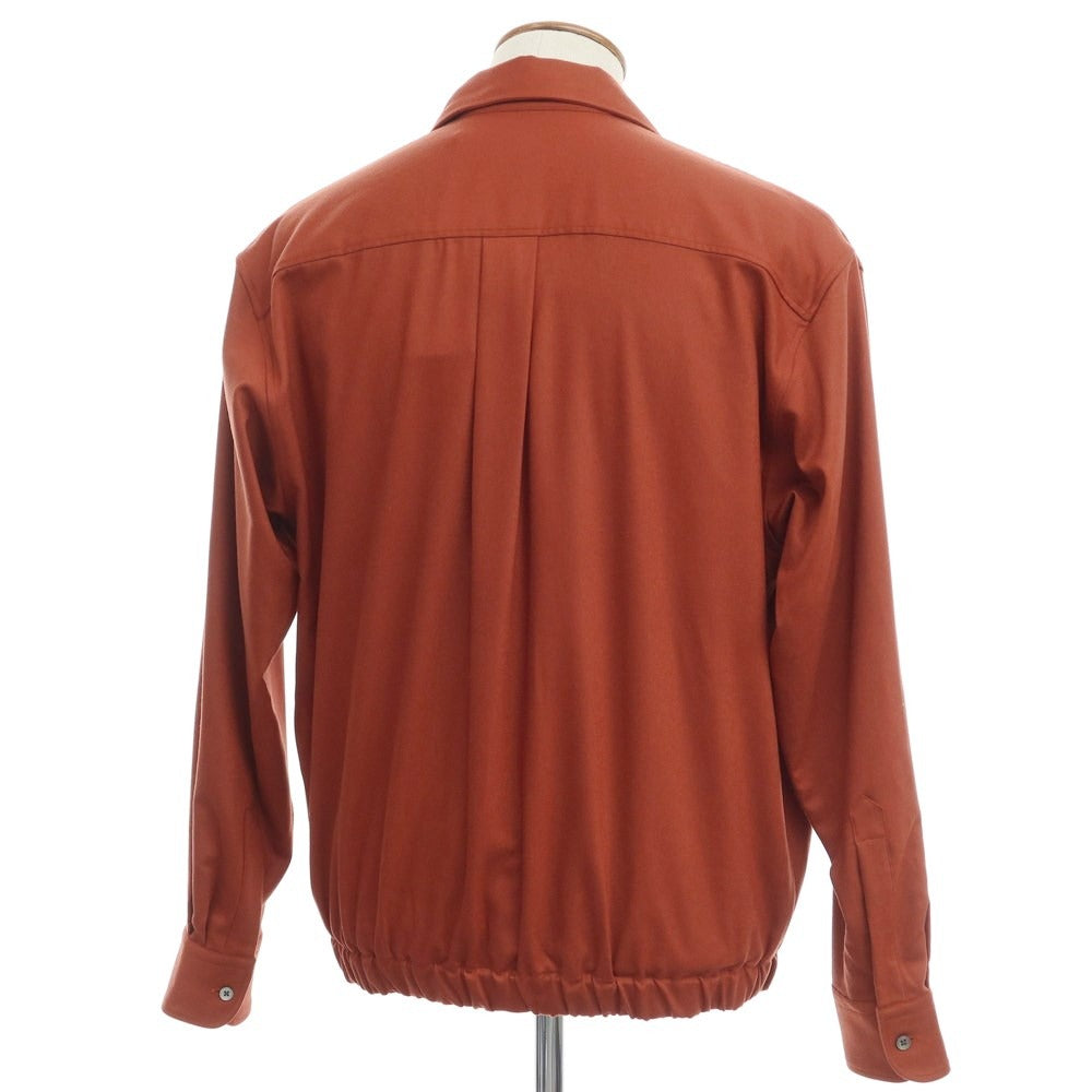 [New Outlet] PT TORINO Stretch Wool Swing Top Blouson Terracotta [Size 39] [BRW] [A/W] [Condition Rank N-] [Men&