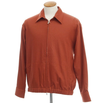 [New] PT TORINO Stretch Wool Swing Top Blouson Terracotta [Size 40] [BRW] [A/W] [Condition Rank N] [Men&