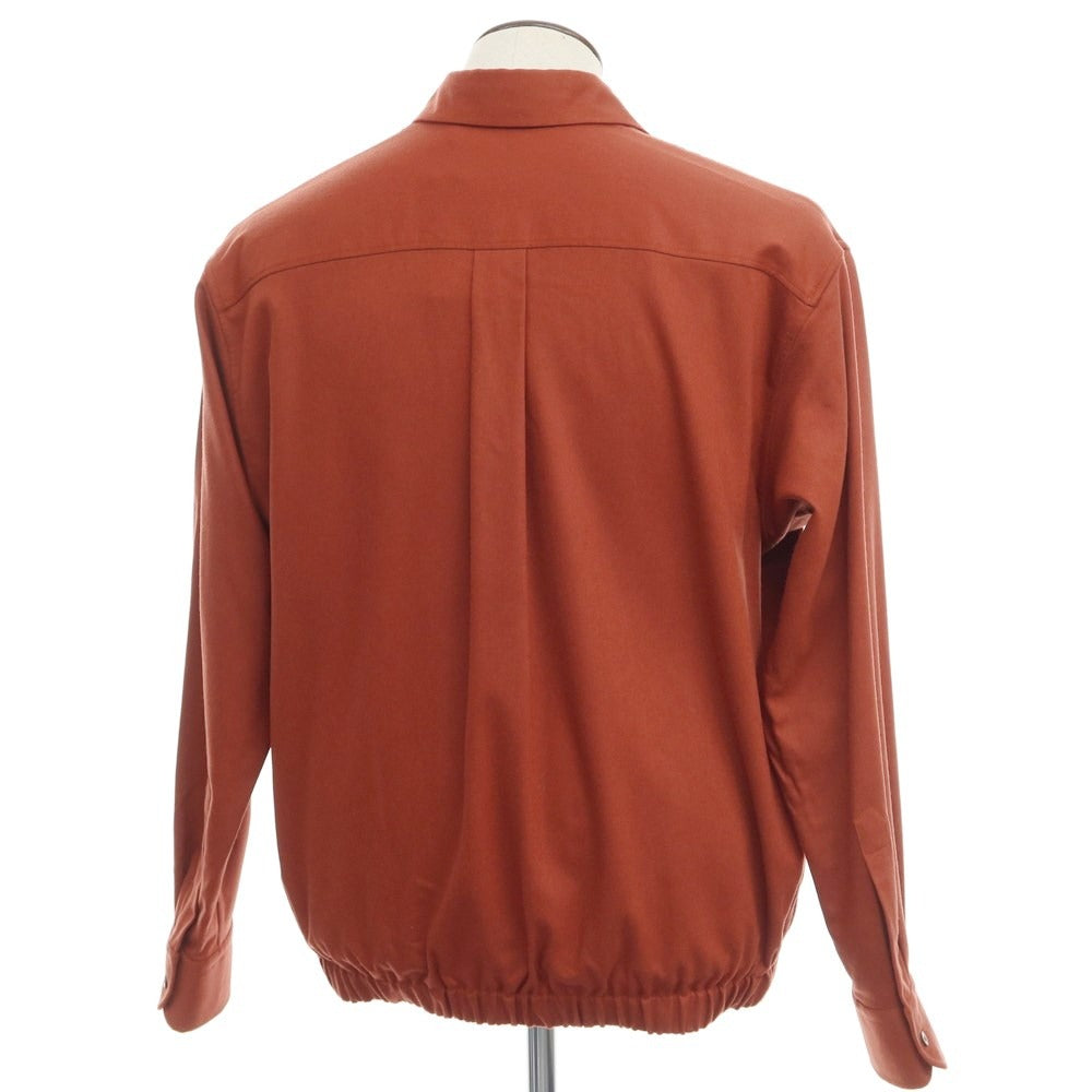 [New] PT TORINO Stretch Wool Swing Top Blouson Terracotta [Size 41] [BRW] [A/W] [Condition Rank N] [Men&