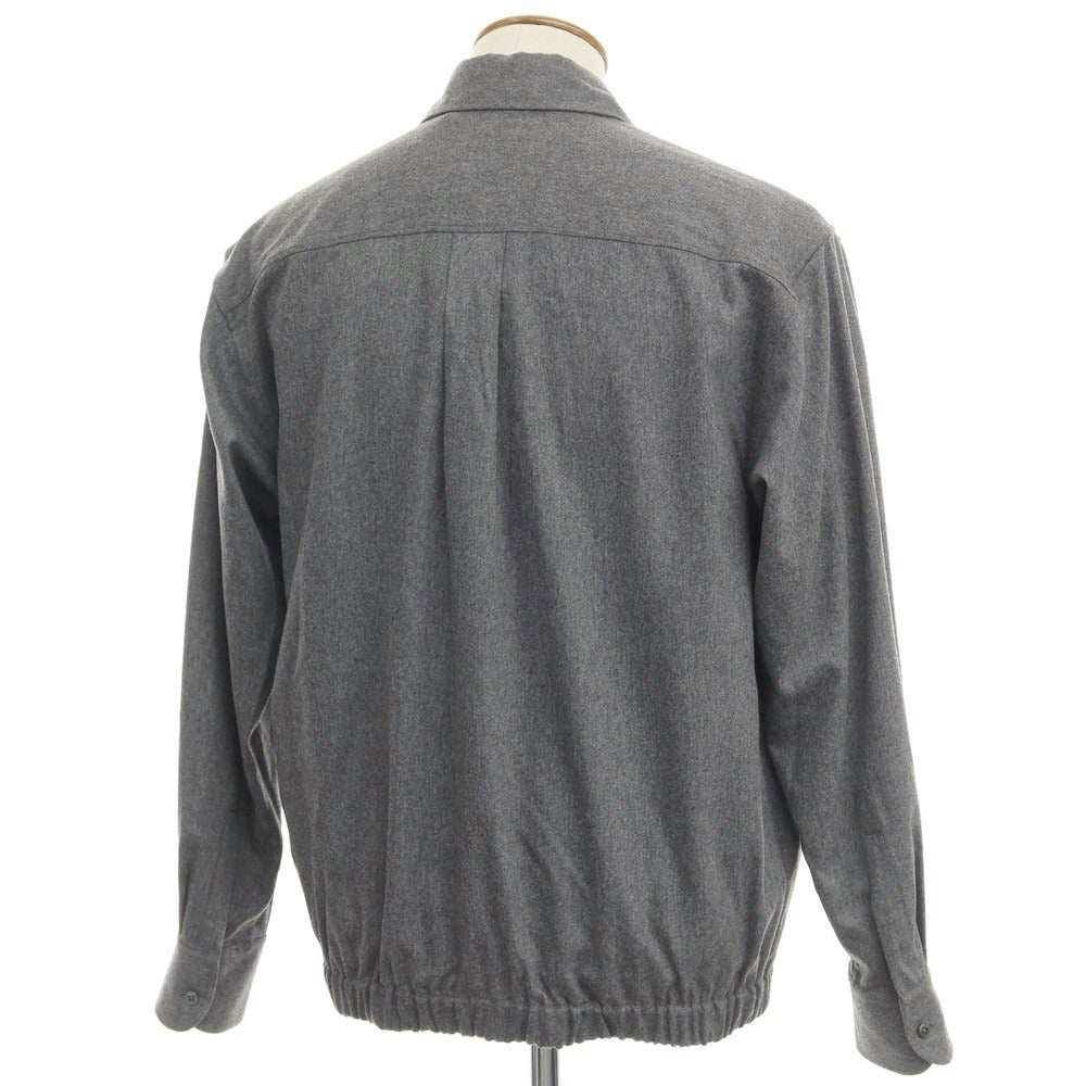 [New Outlet] PT TORINO Stretch Wool Swing Top Blouson Gray [Size 39] [GRY] [A/W] [Condition Rank N-] [Men&