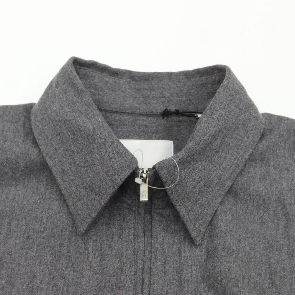 [New Outlet] PT TORINO Stretch Wool Swing Top Blouson Gray [Size 39] [GRY] [A/W] [Condition Rank N-] [Men&