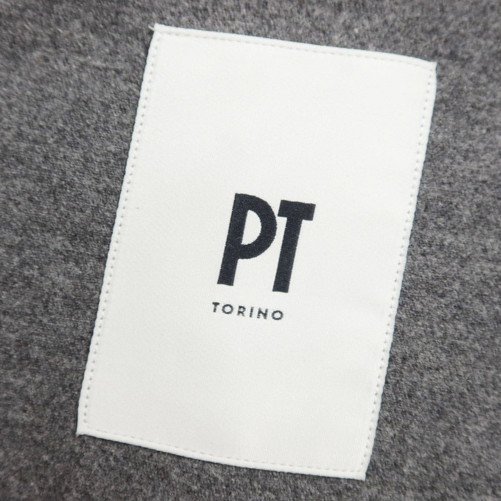 [New Outlet] PT TORINO Stretch Wool Swing Top Blouson Gray [Size 39] [GRY] [A/W] [Condition Rank N-] [Men&