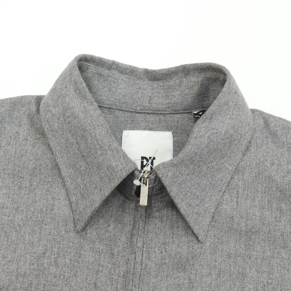 [New] PT TORINO Stretch Wool Swing Top Blouson Light Gray [Size 38] [GRY] [A/W] [Condition Rank N] [Men&