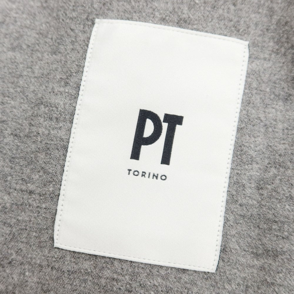 [New] PT TORINO Stretch Wool Swing Top Blouson Light Gray [Size 38] [GRY] [A/W] [Condition Rank N] [Men&