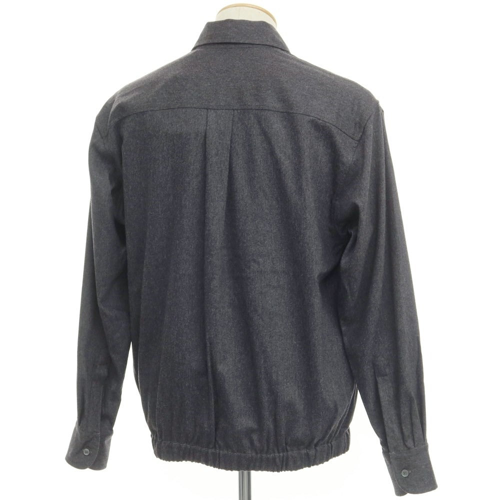 [New Outlet] PT TORINO Stretch Wool Swing Top Blouson Dark Gray [Size 38] [GRY] [A/W] [Condition Rank N-] [Men&