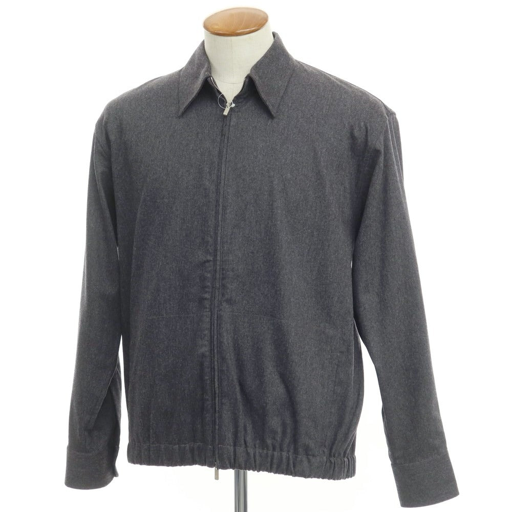 [New] PT TORINO Stretch Wool Swing Top Blouson Dark Gray [Size 39] [GRY] [A/W] [Condition Rank N] [Men&