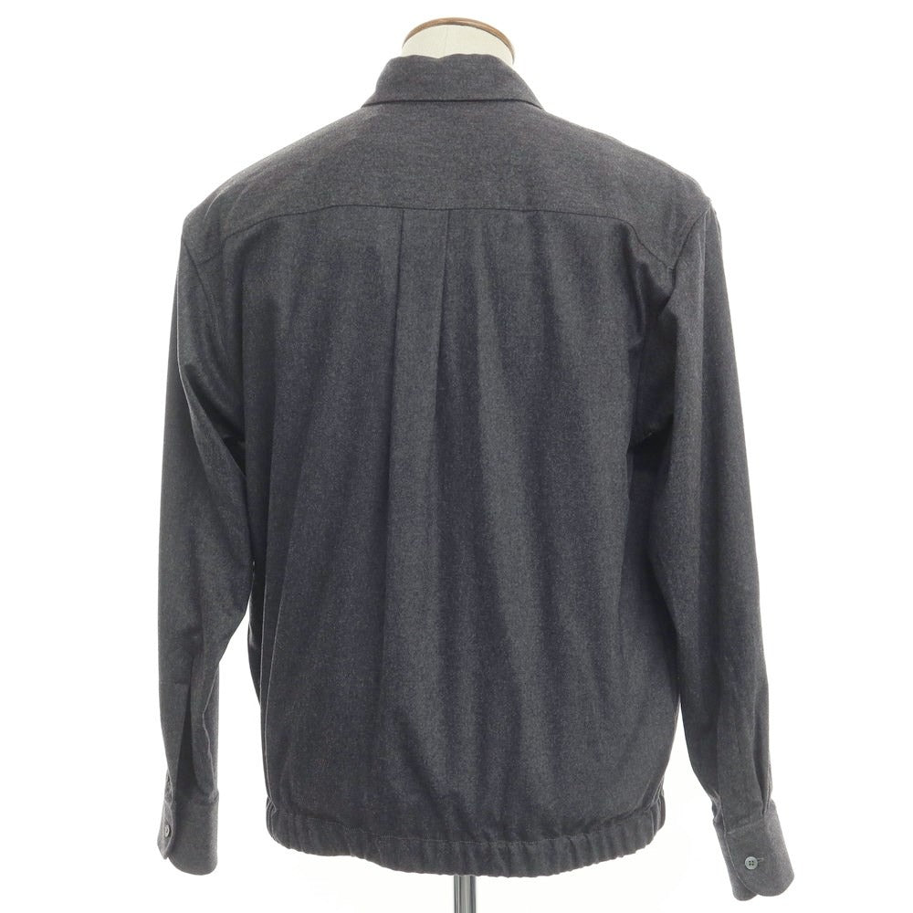 [New] PT TORINO Stretch Wool Swing Top Blouson Dark Gray [Size 39] [GRY] [A/W] [Condition Rank N] [Men&