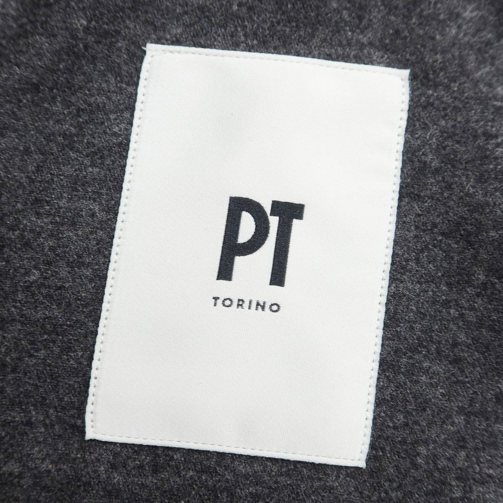 [New] PT TORINO Stretch Wool Swing Top Blouson Dark Gray [Size 39] [GRY] [A/W] [Condition Rank N] [Men&