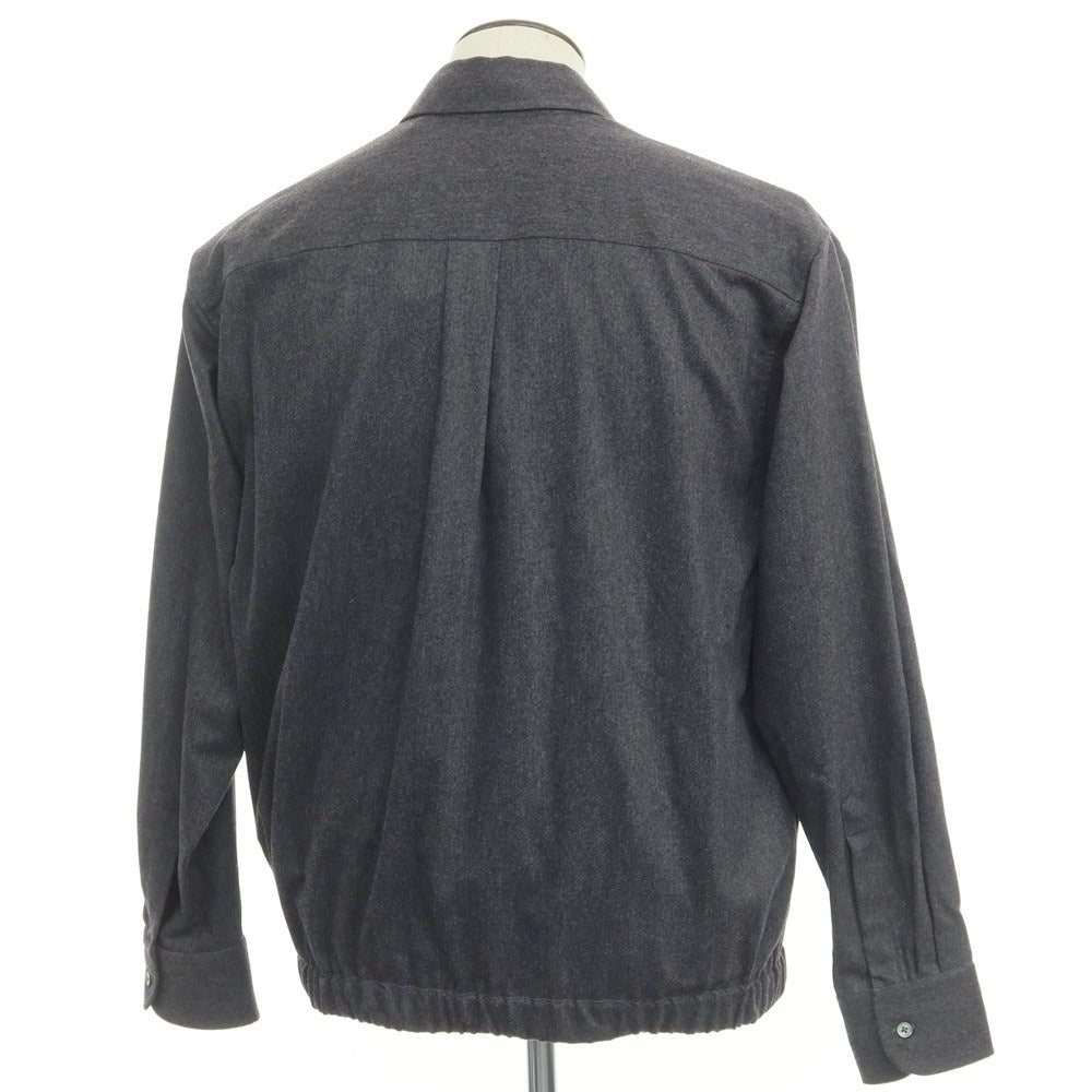 [New] PT TORINO Stretch Wool Swing Top Blouson Dark Gray [Size 41] [GRY] [A/W] [Condition Rank N] [Men&