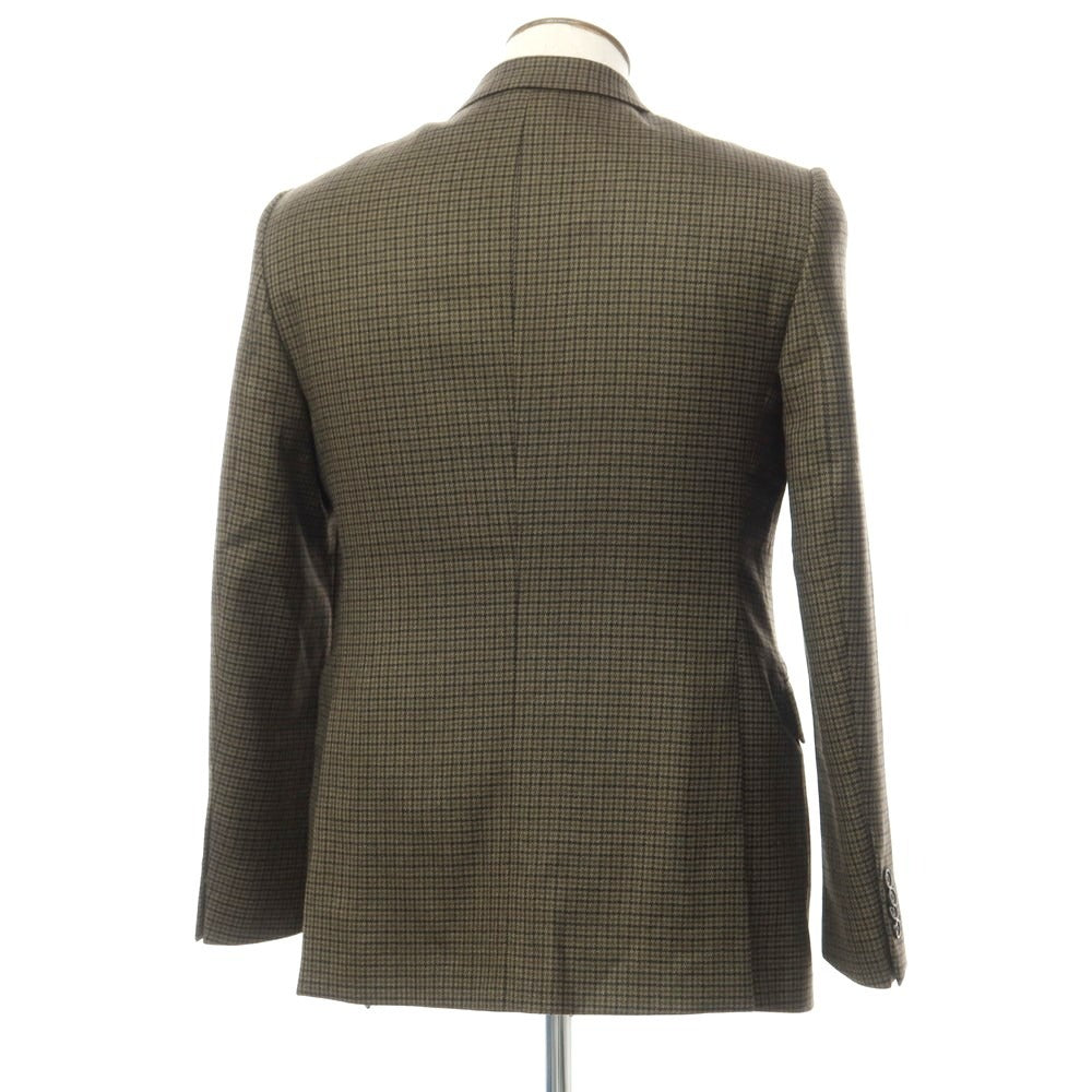 [New] PT TORINO Wool Check 2B Tailored Jacket
 Olive green [Size 48] [GRN] [A/W] [Condition rank N] [Men&