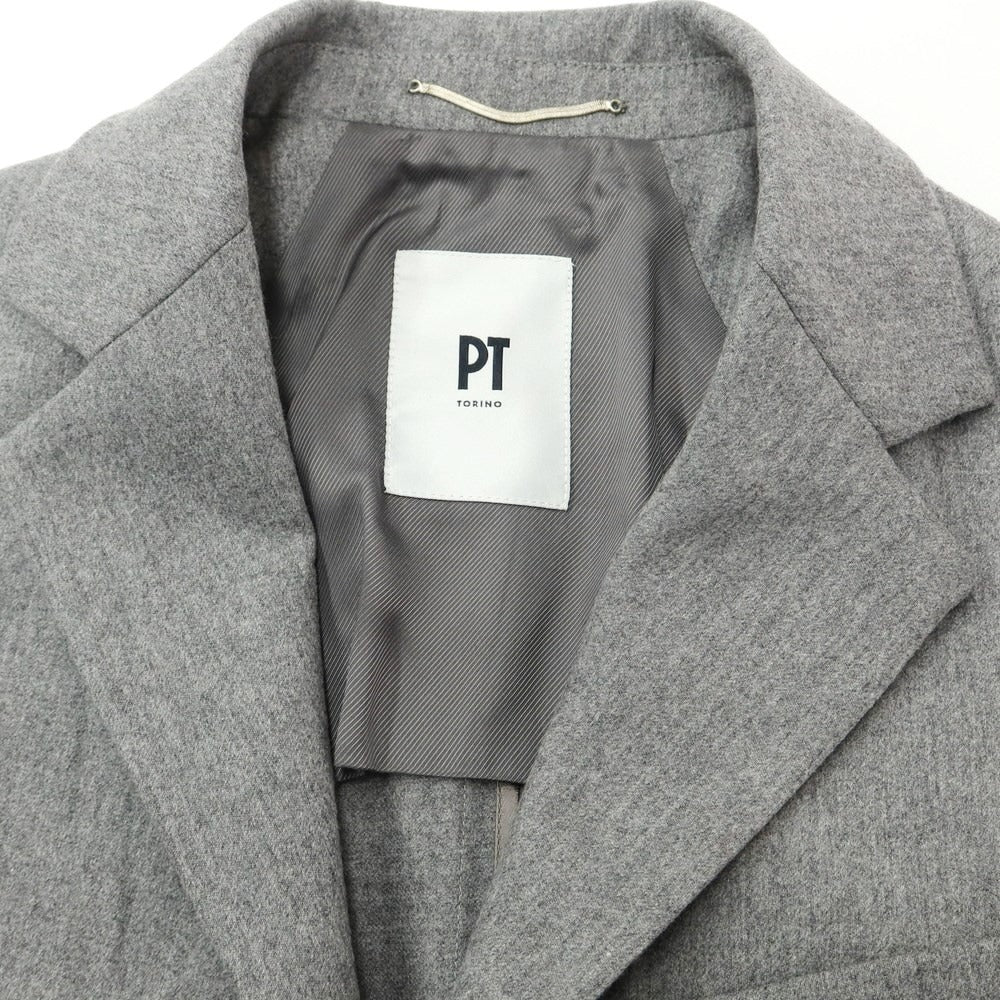 [New] PT TORINO Wool 3B Tailored Jacket
 Gray [Size 48] [GRY] [A/W] [Condition Rank N] [Men&