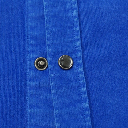 [New] PT TORINO Cotton Corduroy Western Shirt
 Blue [Size 40] [BLU] [A/W] [Condition Rank N] [Men&