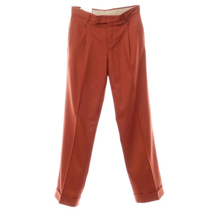 [New] PT TORINO Edge Wool Wide Casual Slacks Pants Maroon [Size 44] [BRW] [A/W] [Condition Rank N] [Men&