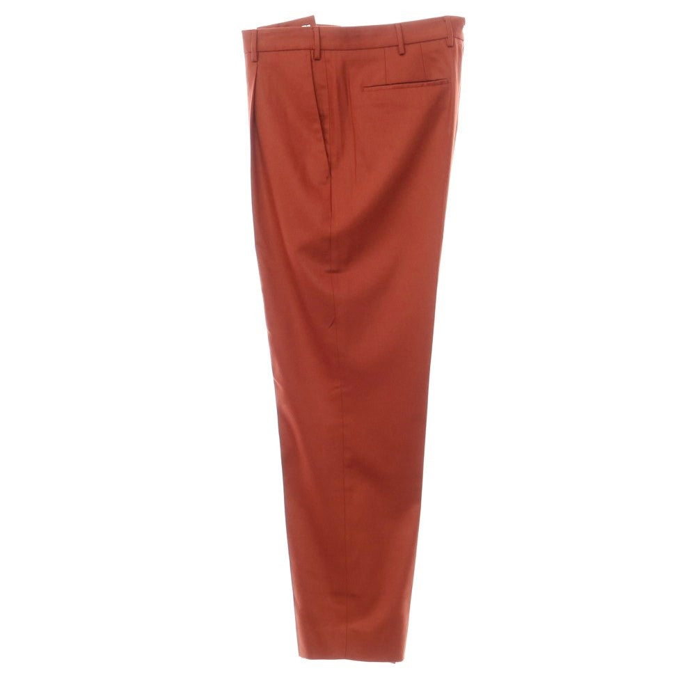 [New] PT TORINO Edge Wool Wide Casual Slacks Pants
 Maroon [Size 46] [BRW] [A/W] [Condition Rank N] [Men&