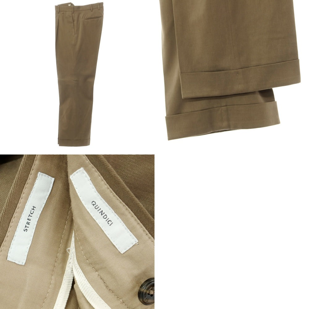 [New Outlet] PT Torino Edge Cellulose Cotton Wide Slacks Pants
 Light Olive [Size 50] [GRN] [S/S/A/W] [Condition Rank N-] [Men&