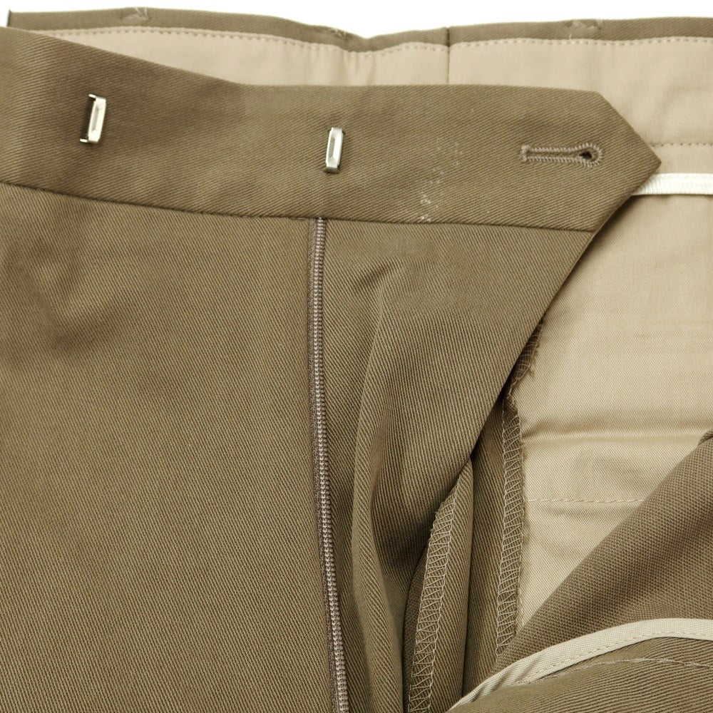 [New Outlet] PT Torino Edge Cellulose Cotton Wide Slacks Pants
 Light Olive [Size 50] [GRN] [S/S/A/W] [Condition Rank N-] [Men&