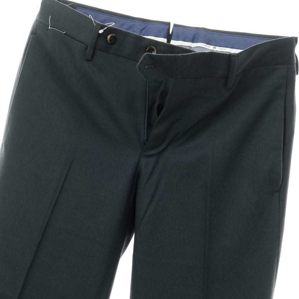[New] PT TORINO Wool Casual Slacks Pants
 Dark green [Size 44] [GRN] [A/W] [Condition rank N] [Men&