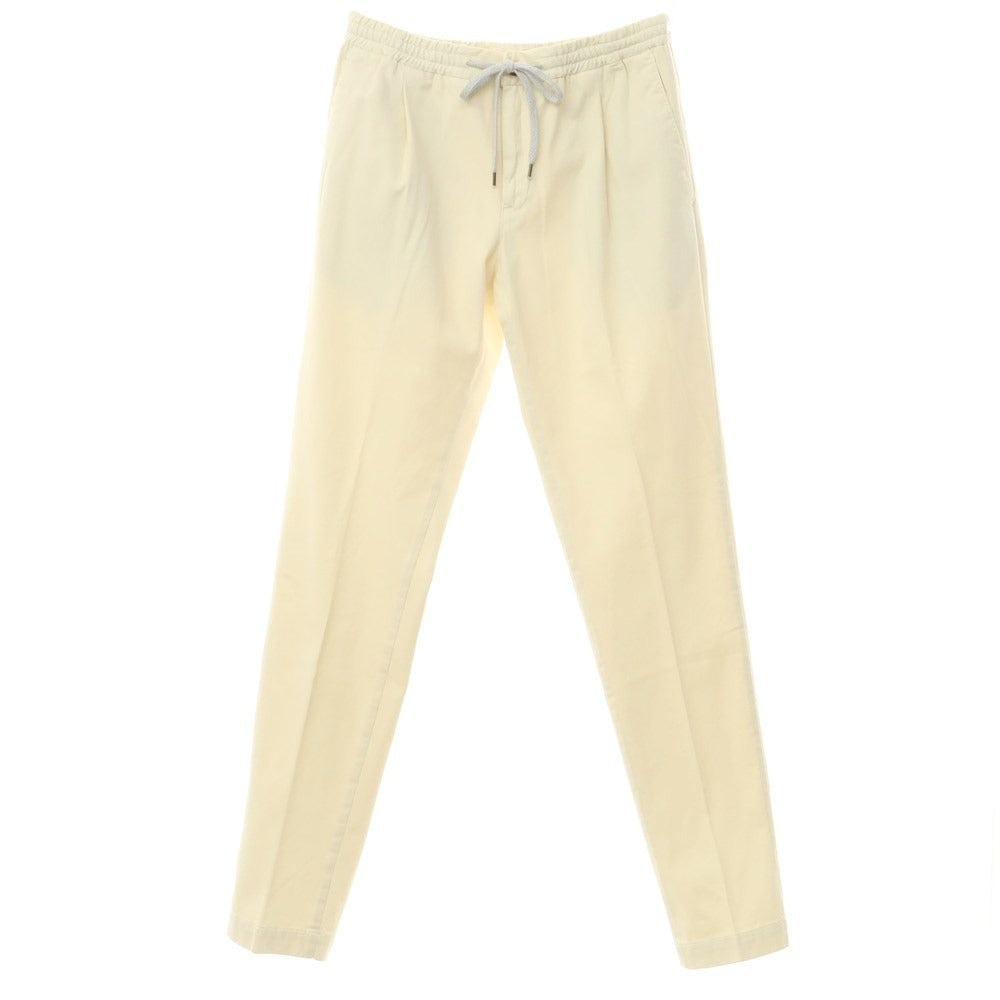 [New] PT TORINO Cotton Cashmere Casual Slacks Pants
 Off-white [Size 48] [WHT] [A/W] [Condition Rank N] [Men&