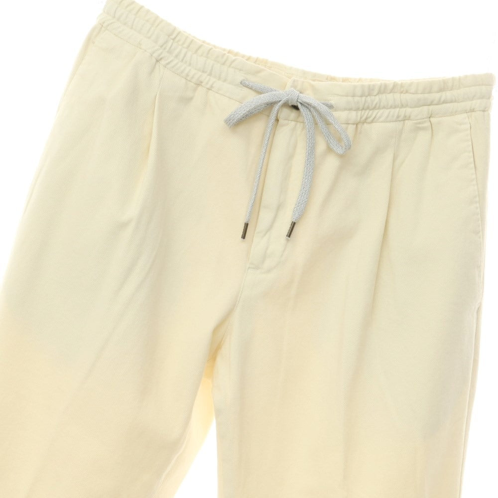 [New] PT TORINO Cotton Cashmere Casual Slacks Pants
 Off-white [Size 48] [WHT] [A/W] [Condition Rank N] [Men&